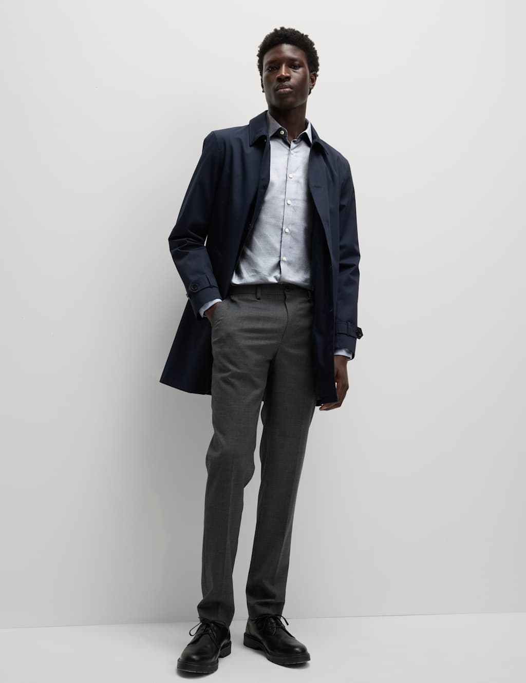 Slim Fit Luxury Pure Cotton Textured Shirt 5 of 7