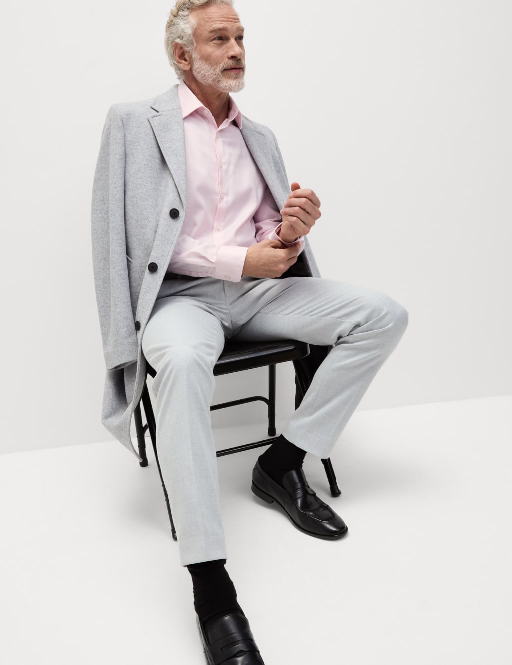 Regular Fit Luxury Pure Cotton Textured Shirt 4 of 7