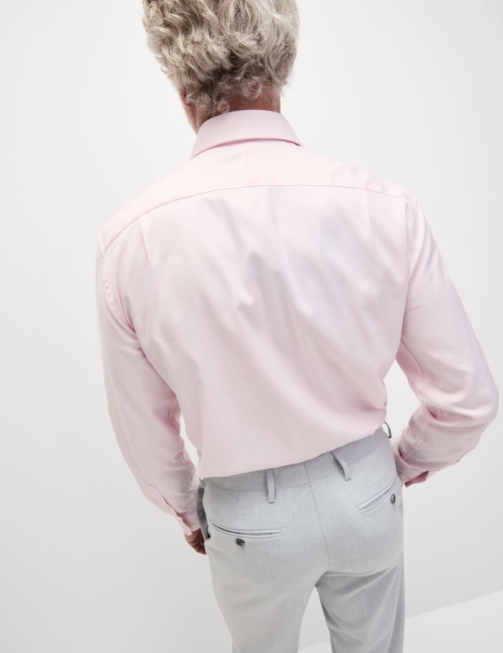 Regular Fit Luxury Pure Cotton Textured Shirt 7 of 7