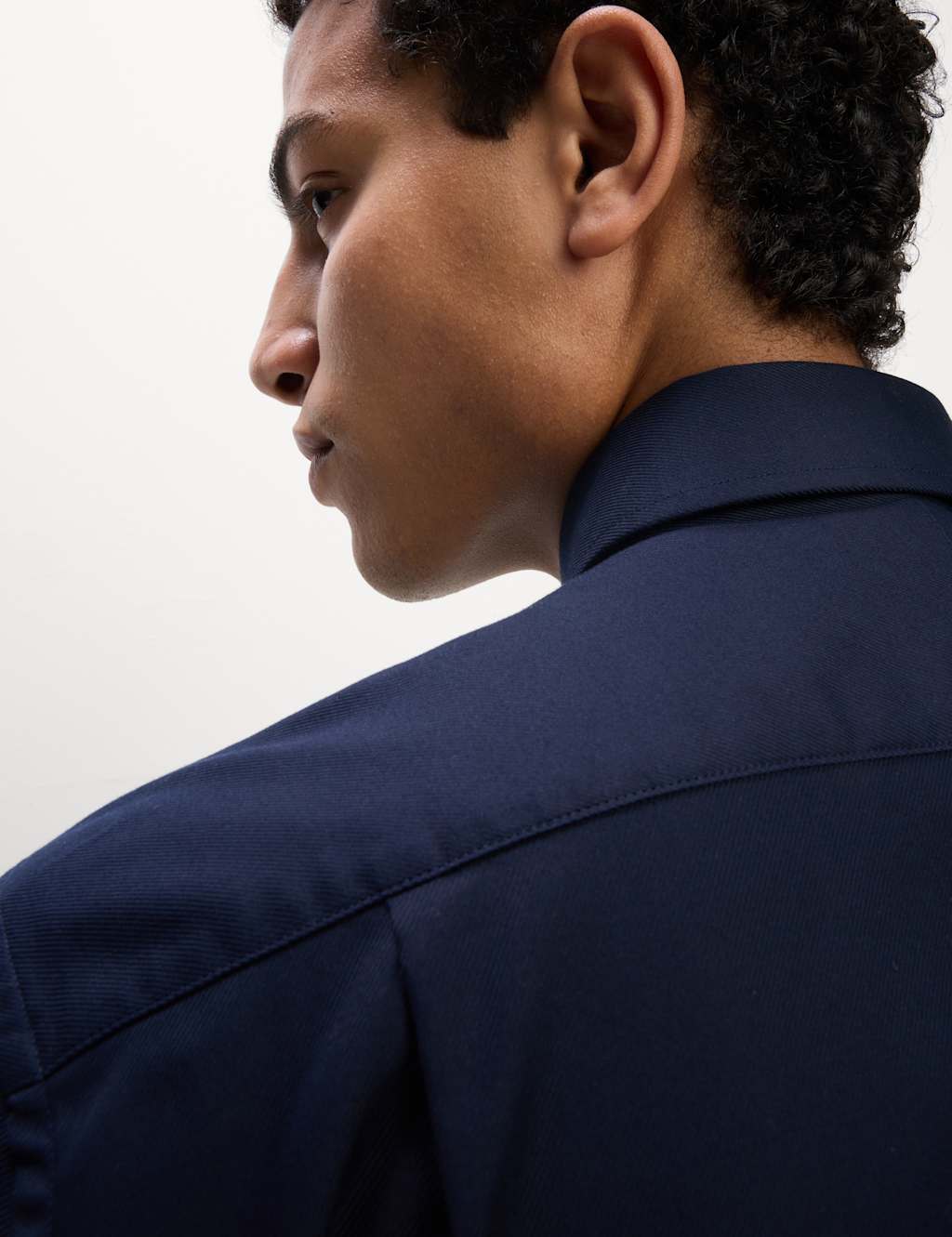 Regular Fit Luxury Cotton Double Cuff Twill Shirt 7 of 7
