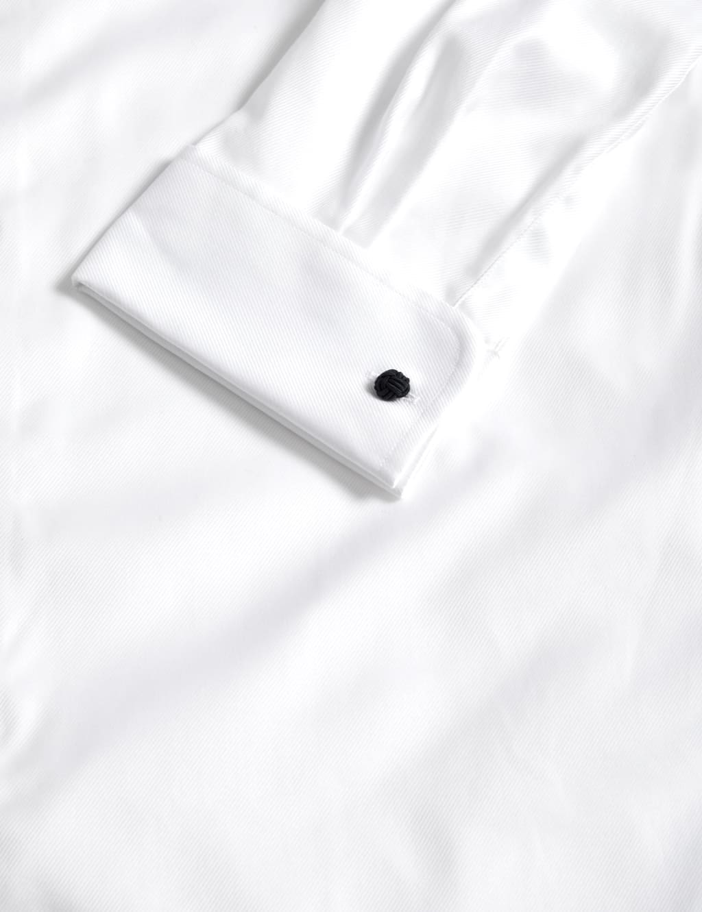 Regular Fit Luxury Cotton Double Cuff Twill Shirt 3 of 5