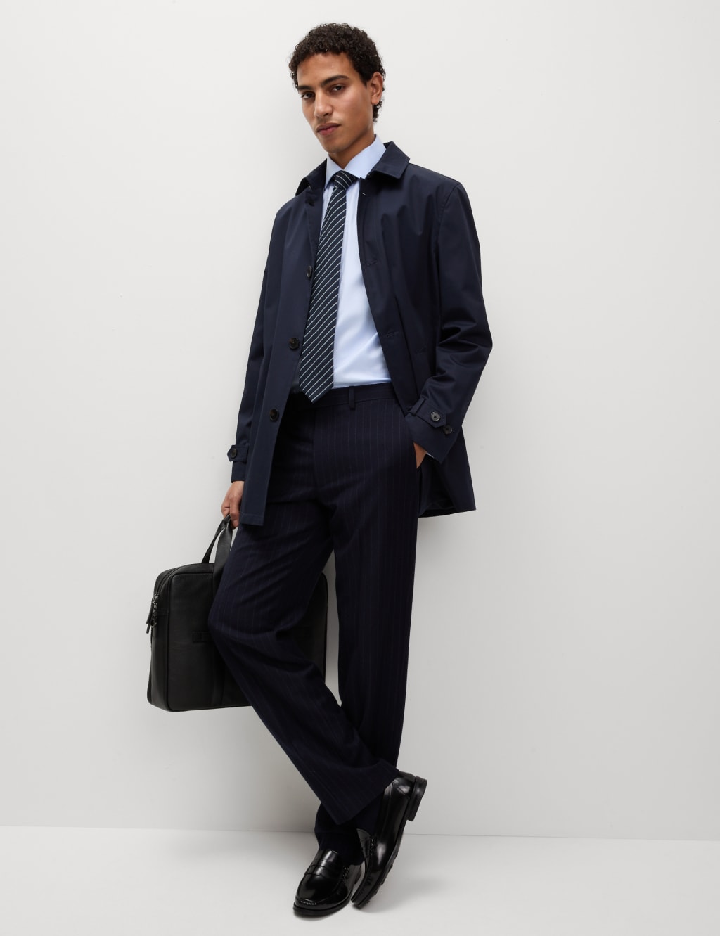 Slim Fit Luxury Cotton Double Cuff Twill Shirt 6 of 7