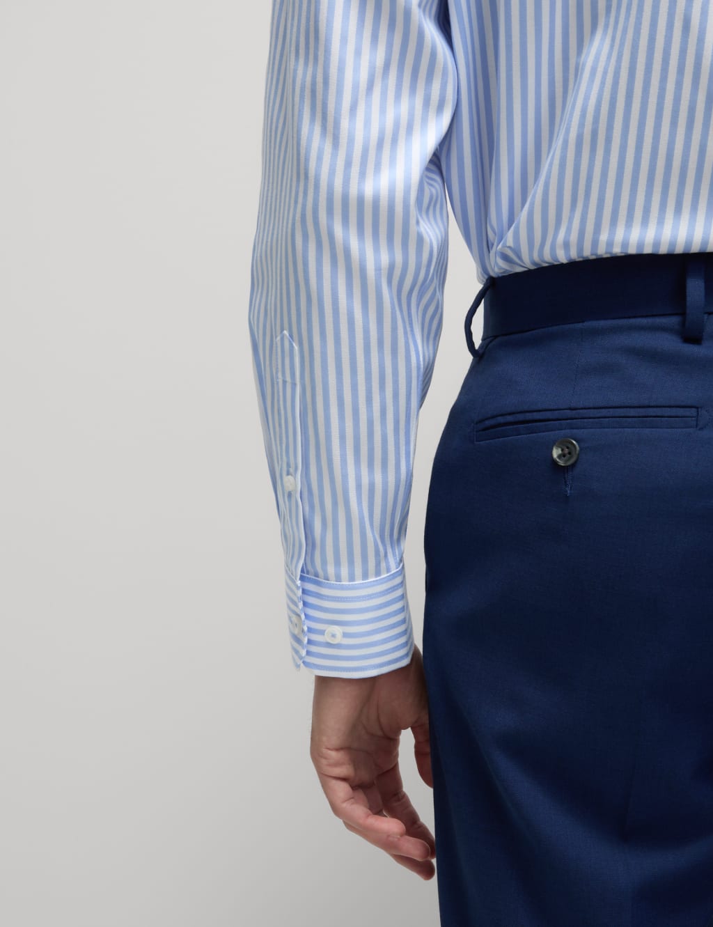 Regular Fit Luxury Cotton Striped Shirt 6 of 8