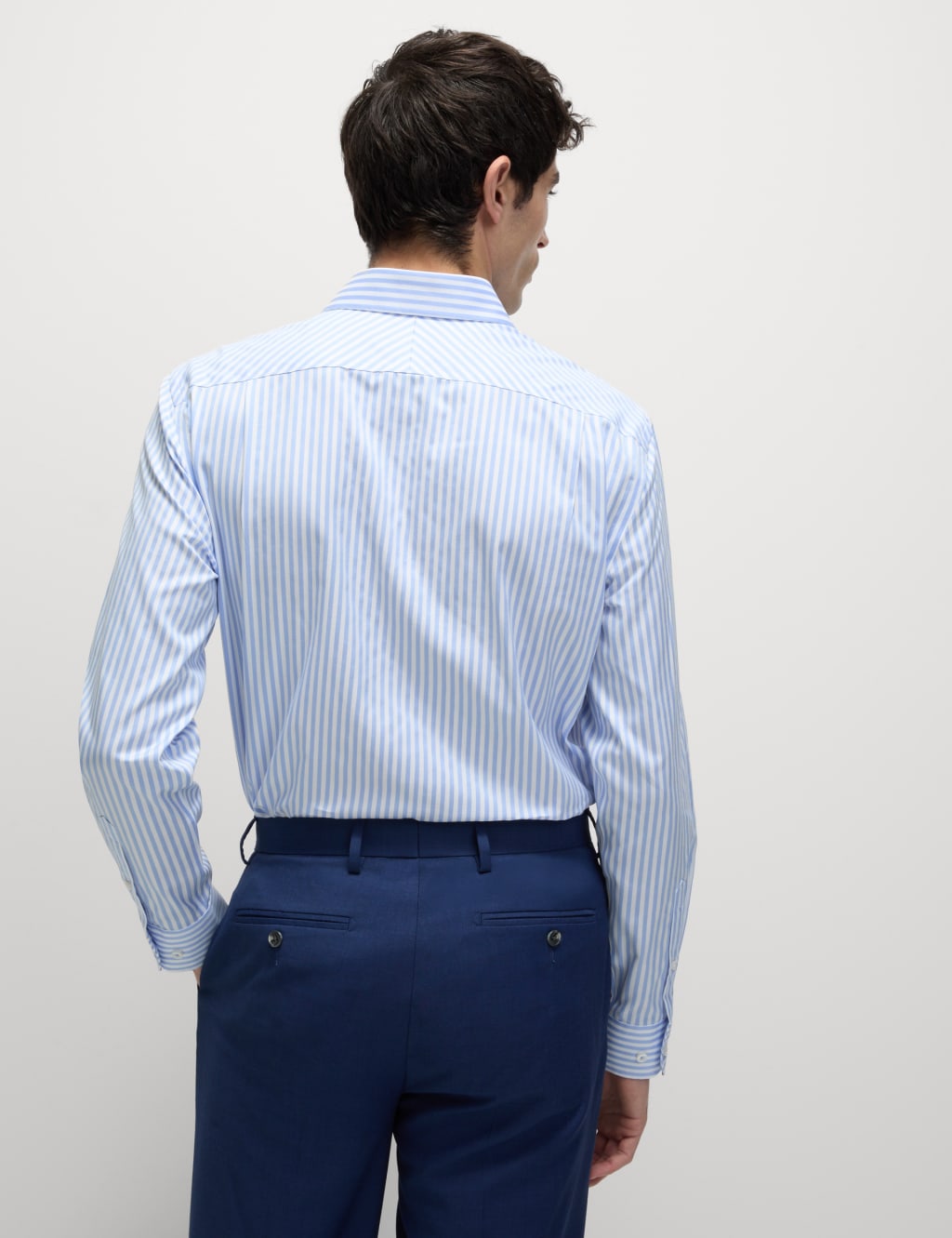 Regular Fit Luxury Cotton Striped Shirt 7 of 8