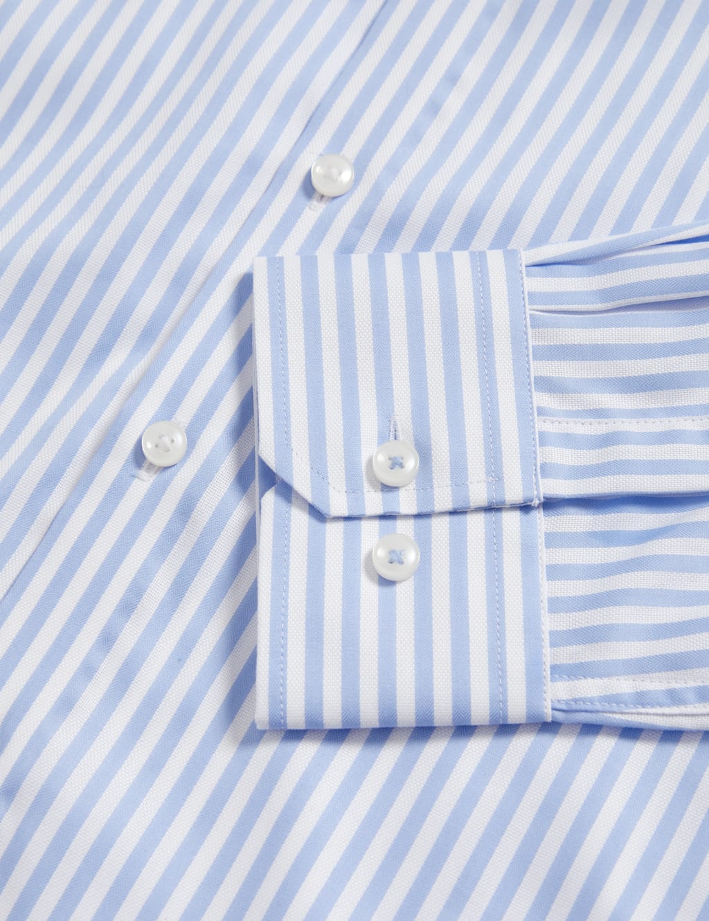 Slim Fit Luxury Cotton Striped Shirt 3 of 6