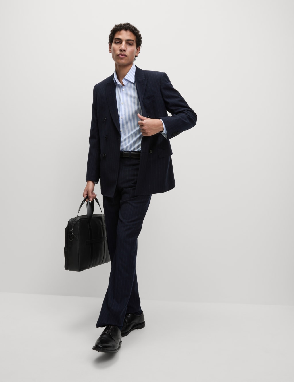 Slim Fit Luxury Cotton Striped Shirt 5 of 6