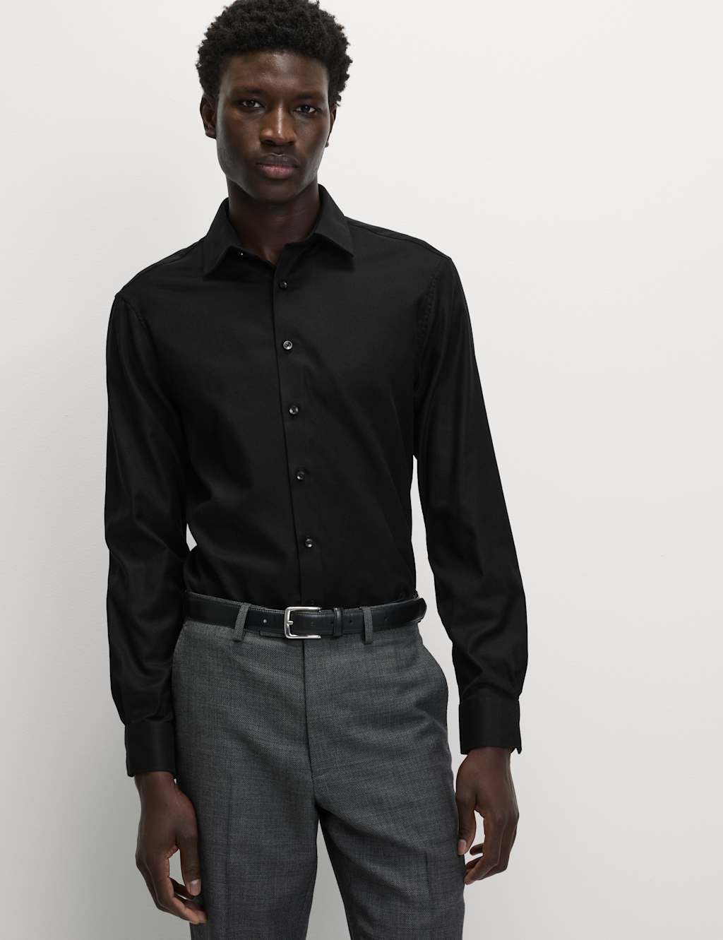 Regular Fit Luxury Cotton Twill Shirt 5 of 7