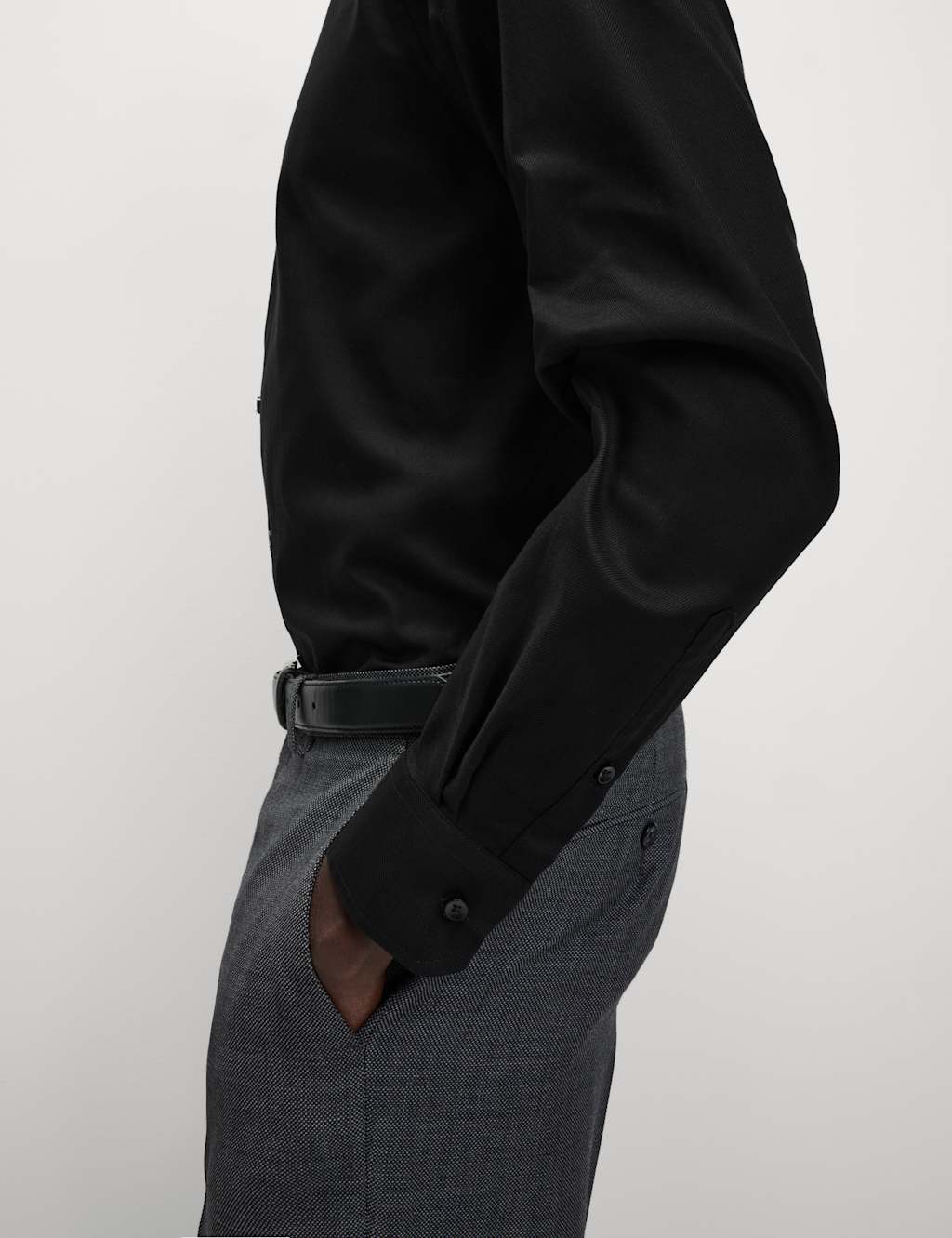 Regular Fit Luxury Cotton Twill Shirt 6 of 7