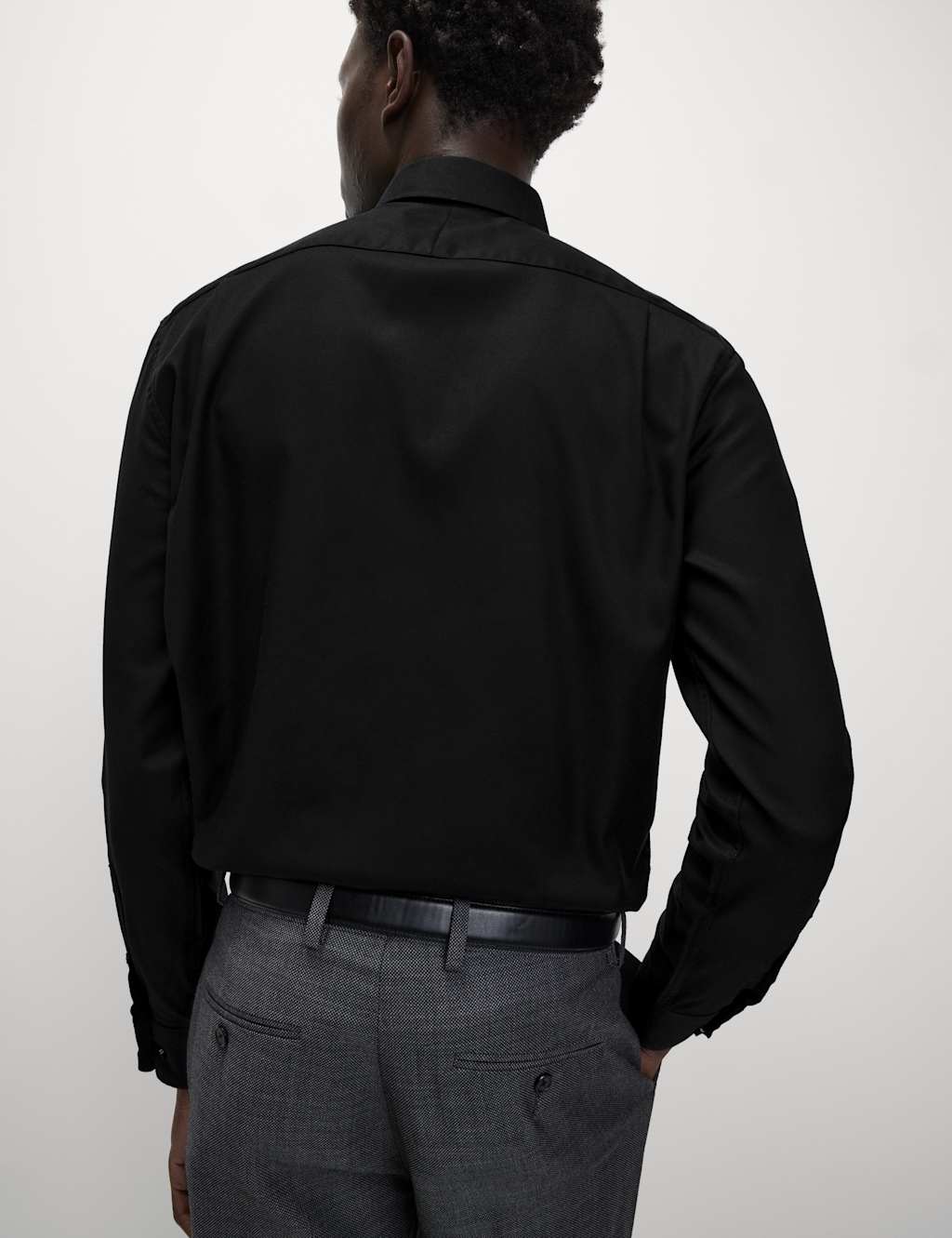Regular Fit Luxury Cotton Twill Shirt 7 of 7
