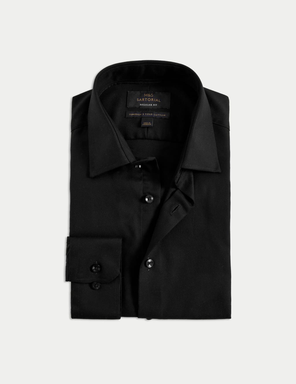 Regular Fit Luxury Cotton Twill Shirt 2 of 7