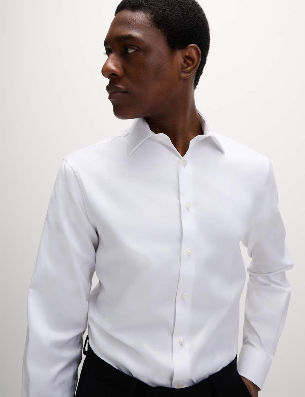 Regular Fit Luxury Cotton Twill Shirt 6 of 6