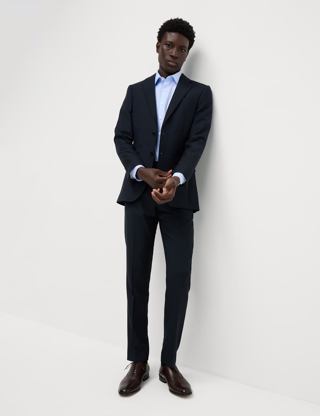 Slim Fit Luxury Cotton Twill Shirt 5 of 5