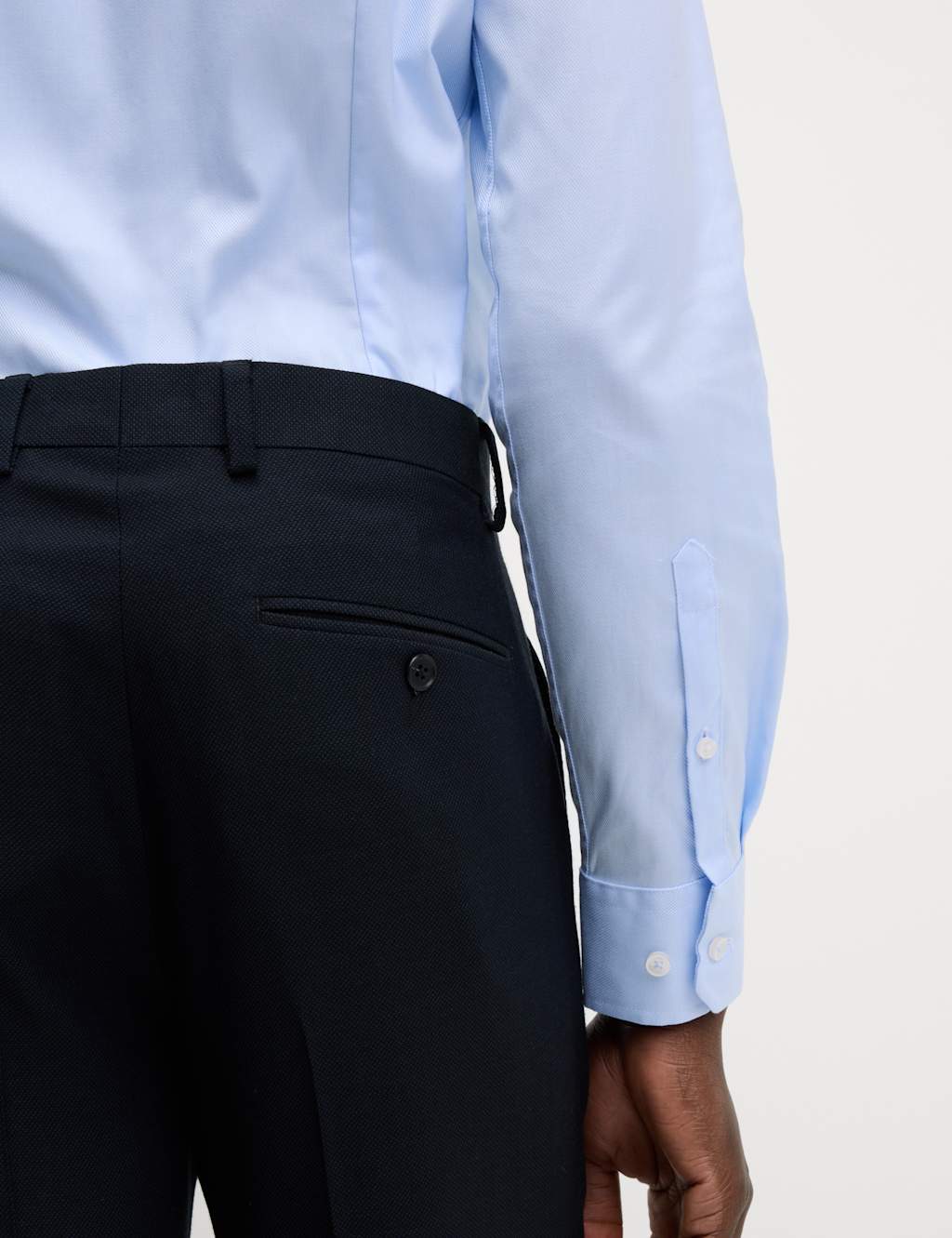 Slim Fit Luxury Cotton Twill Shirt 7 of 8