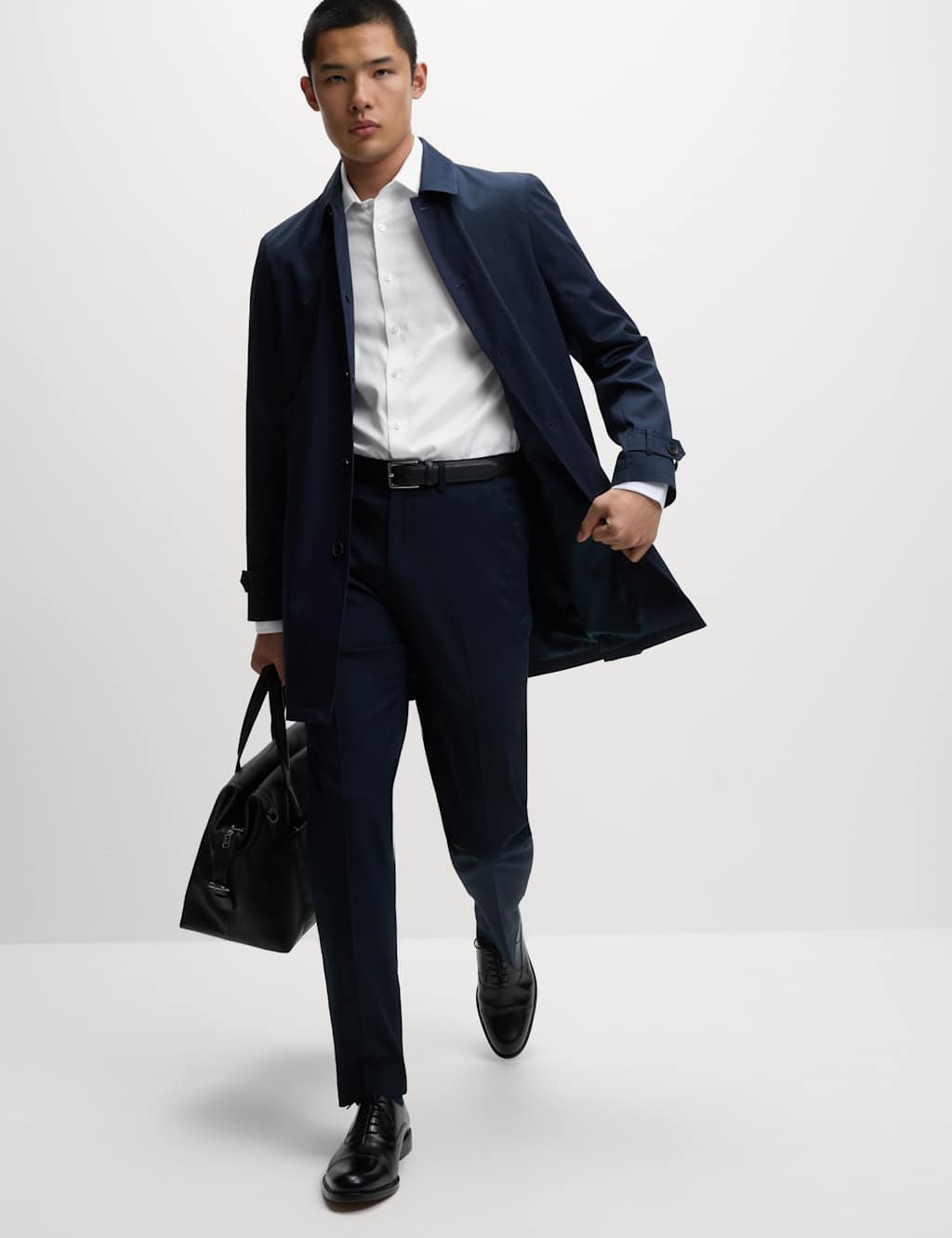 Tailored Fit Luxury Cotton Twill Shirt 8 of 8