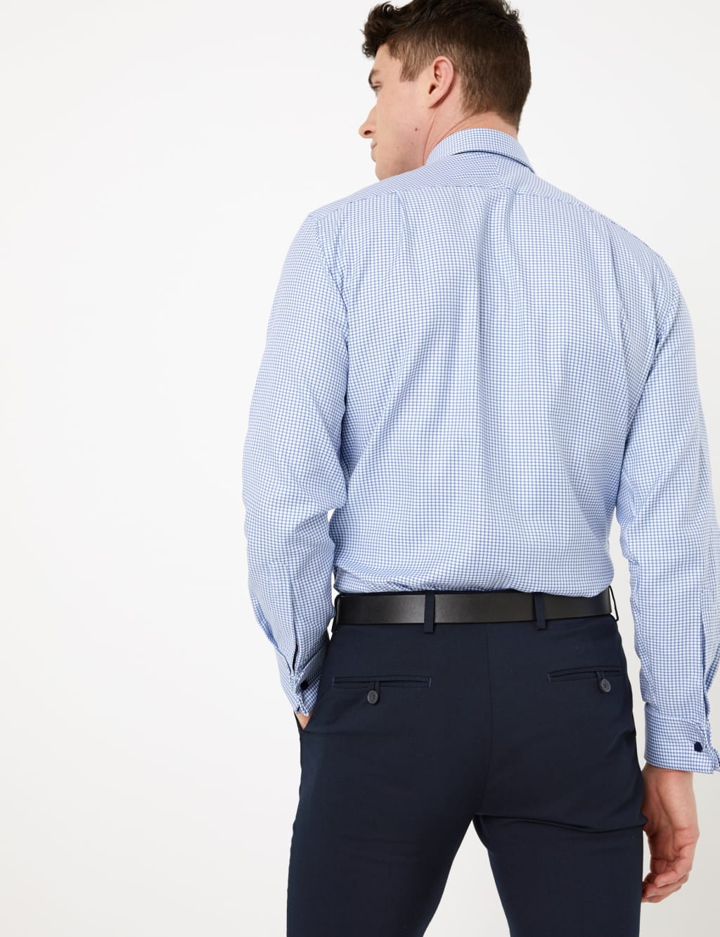 Regular Fit Pure Cotton Check Shirt 4 of 4