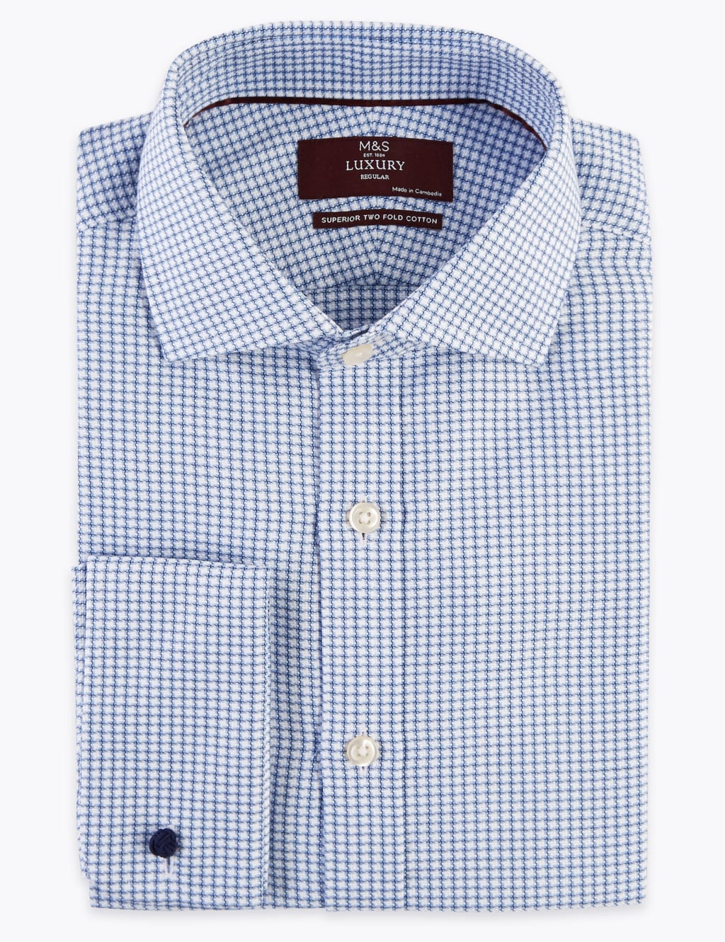 Regular Fit Pure Cotton Check Shirt 2 of 4