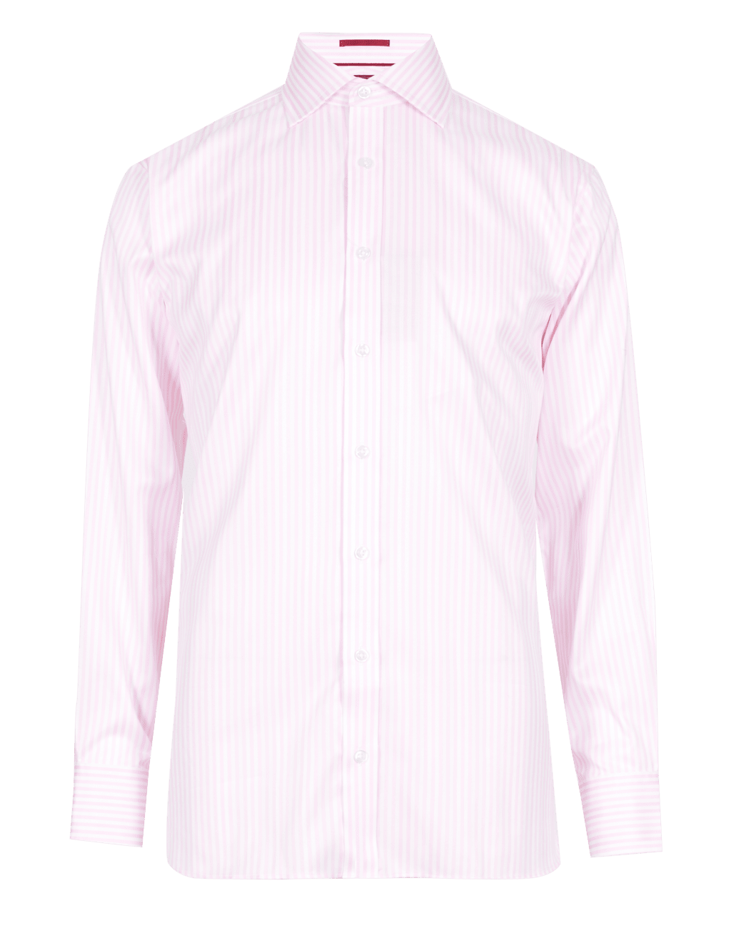 Pure Cotton Herringbone Bengal Striped Shirt 2 of 6