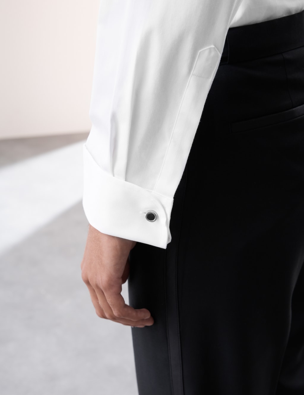 Tailored Fit Performance Pure Cotton Shirt 5 of 8