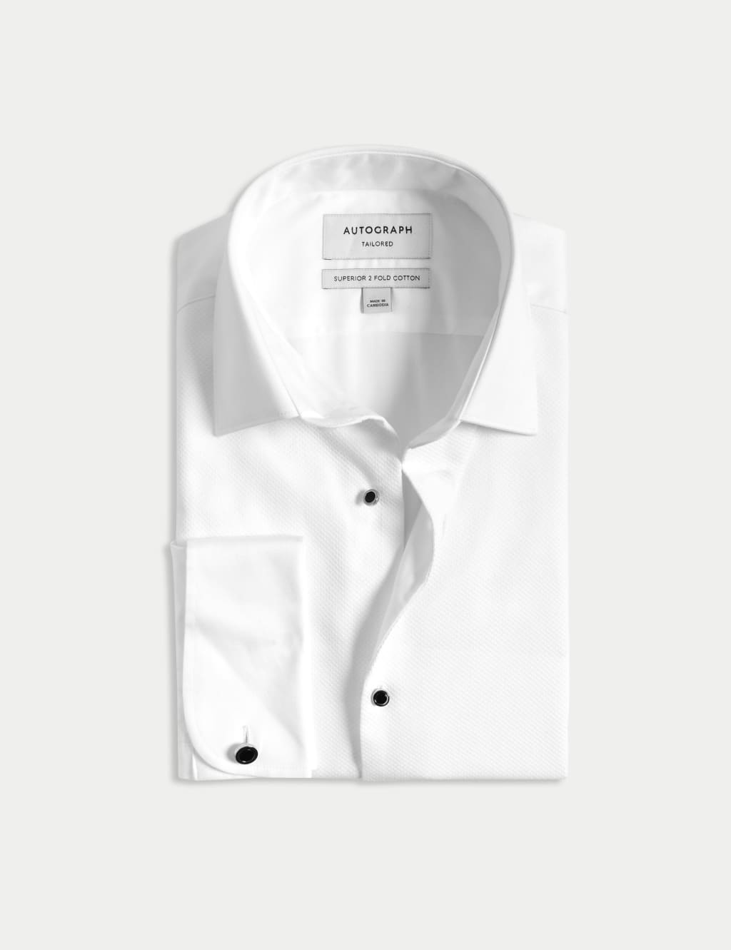 Tailored Fit Performance Pure Cotton Shirt 2 of 8