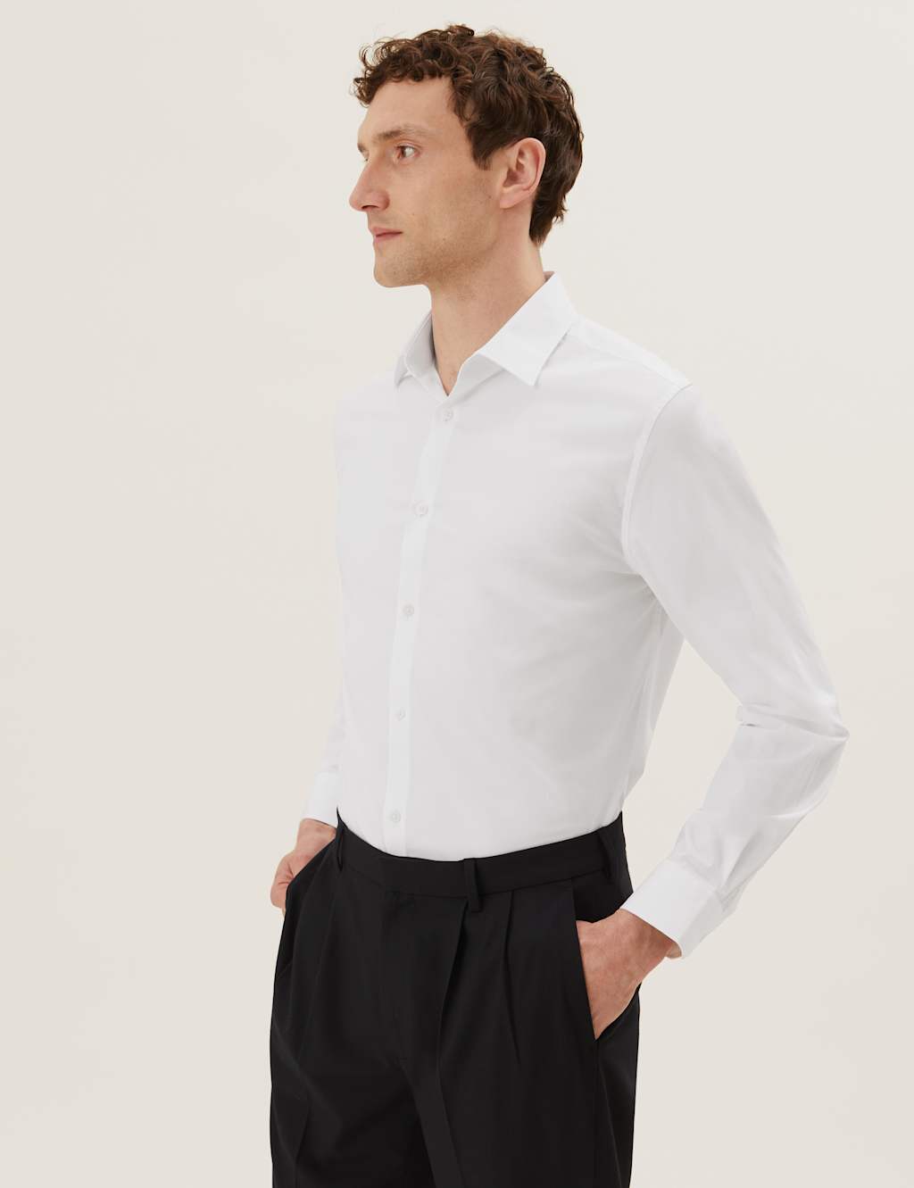 Regular Fit Easy Iron Cotton Rich Shirt 3 of 5