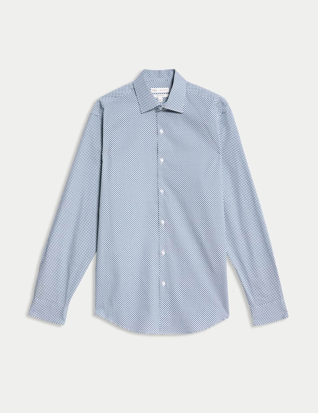 Regular Fit Easy Iron Pure Cotton Shirt 2 of 8
