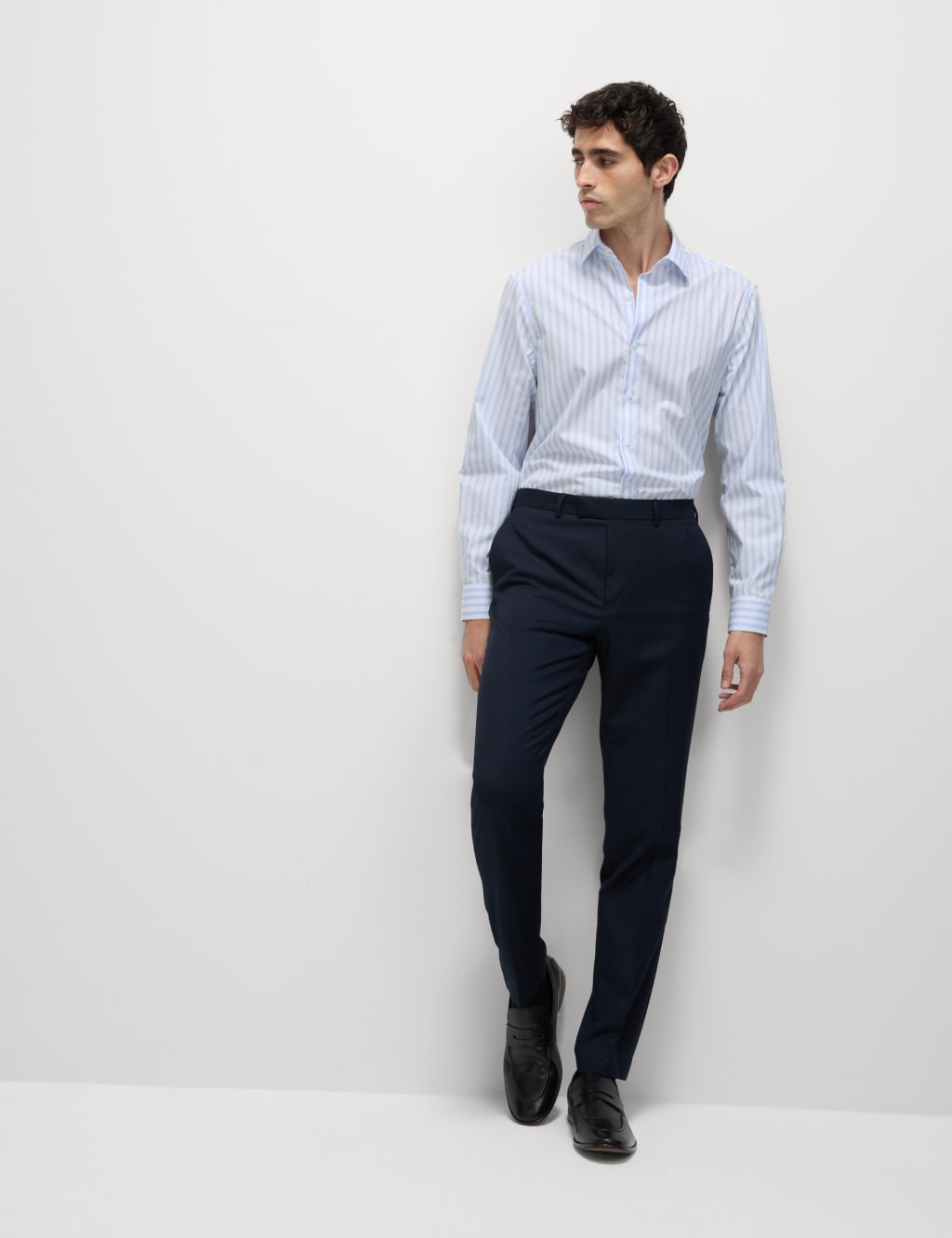 Regular Fit Pure Cotton Striped Shirt 4 of 8