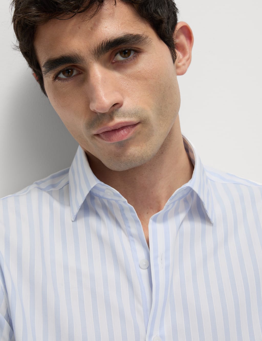 Regular Fit Pure Cotton Striped Shirt 6 of 8