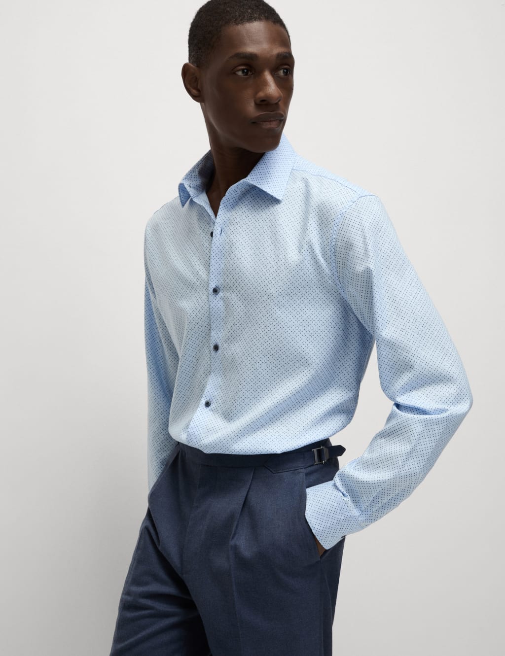 Regular Fit Easy Iron Pure Cotton Printed Shirt 8 of 8