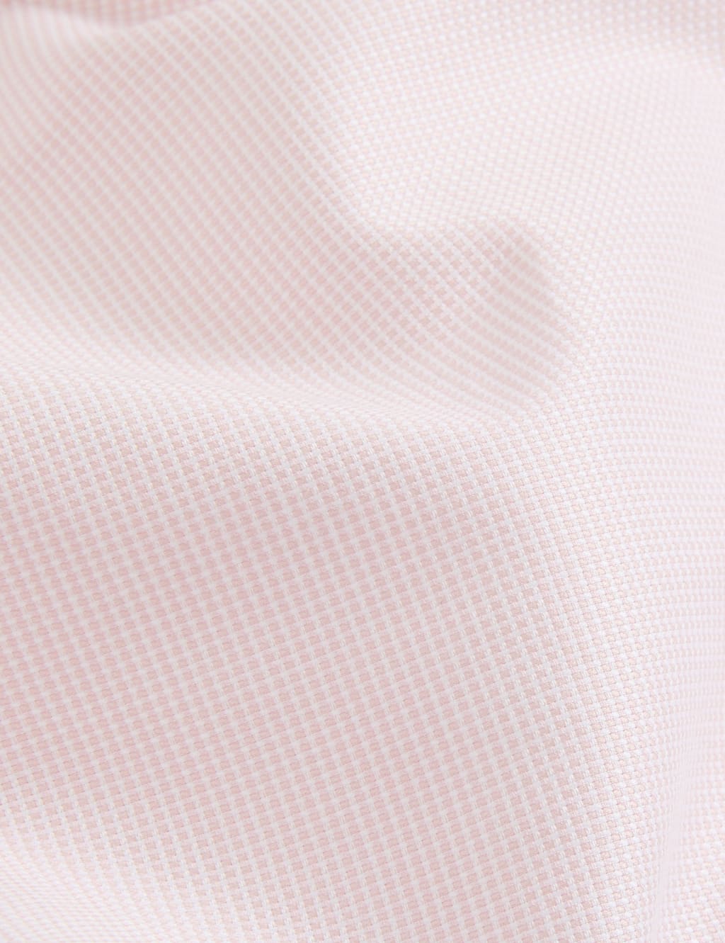 Tailored Fit Pure Cotton Texture Shirt 3 of 7