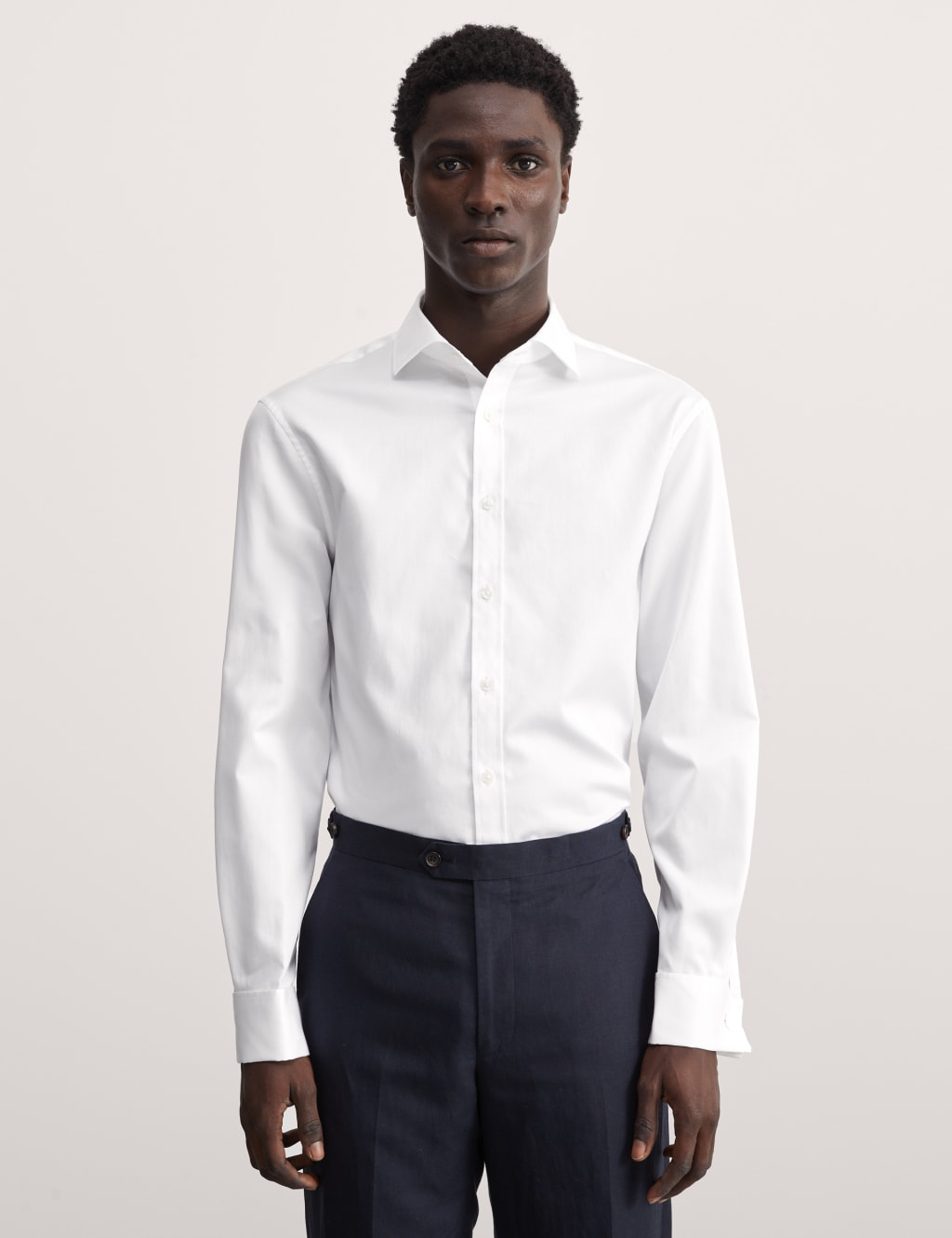 Tailored Fit Pure Cotton Shirt 4 of 7