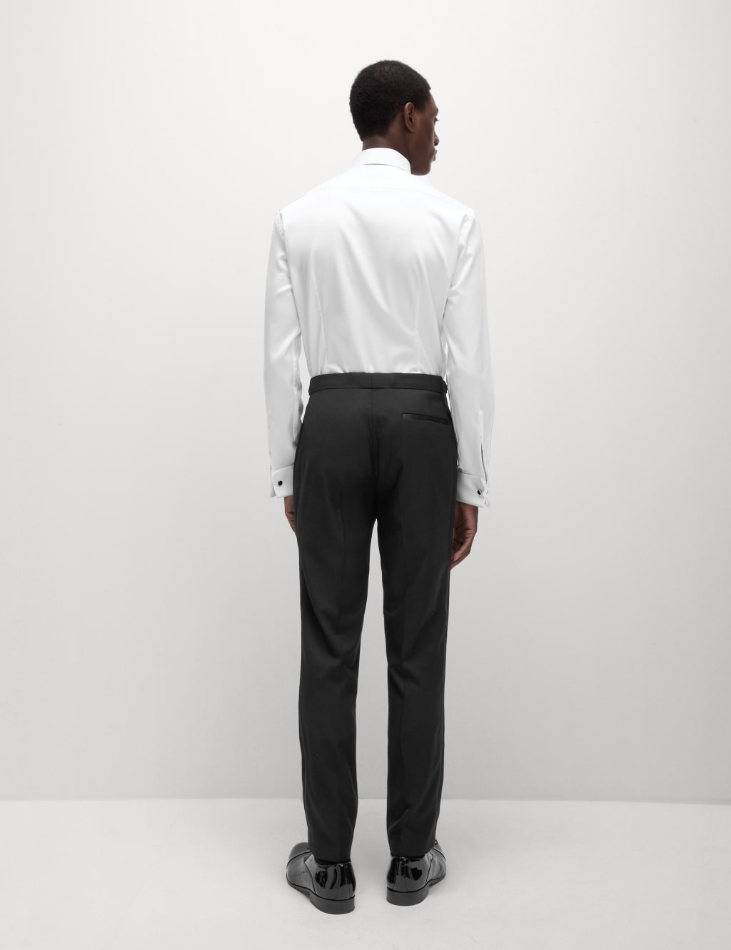 Slim Fit Luxury Cotton Double Cuffed Dress Shirt 7 of 8