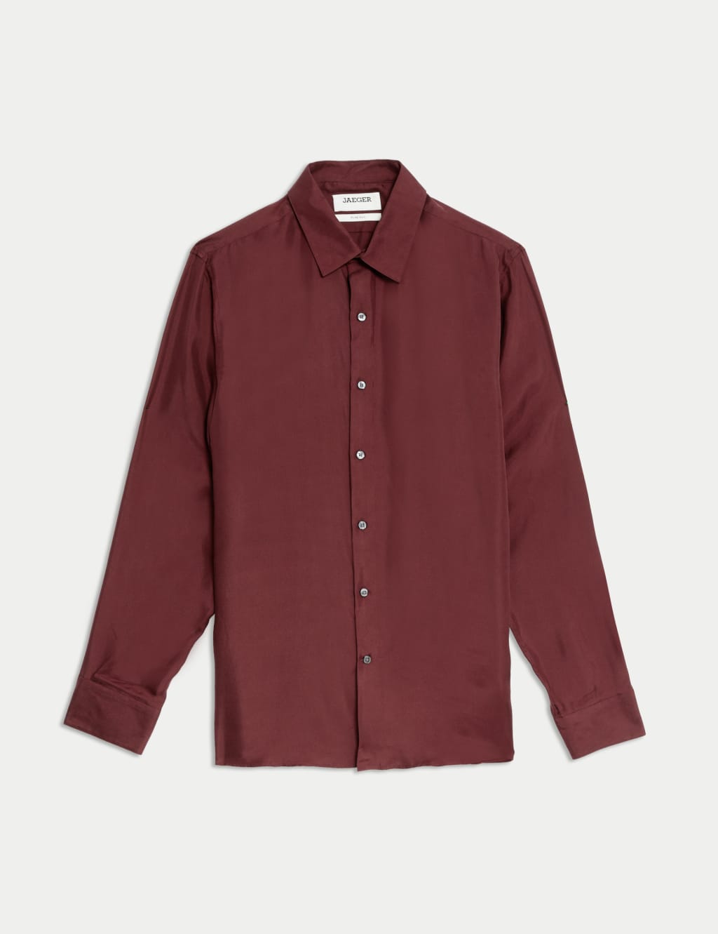 Regular Fit Luxury Silk Shirt 2 of 8