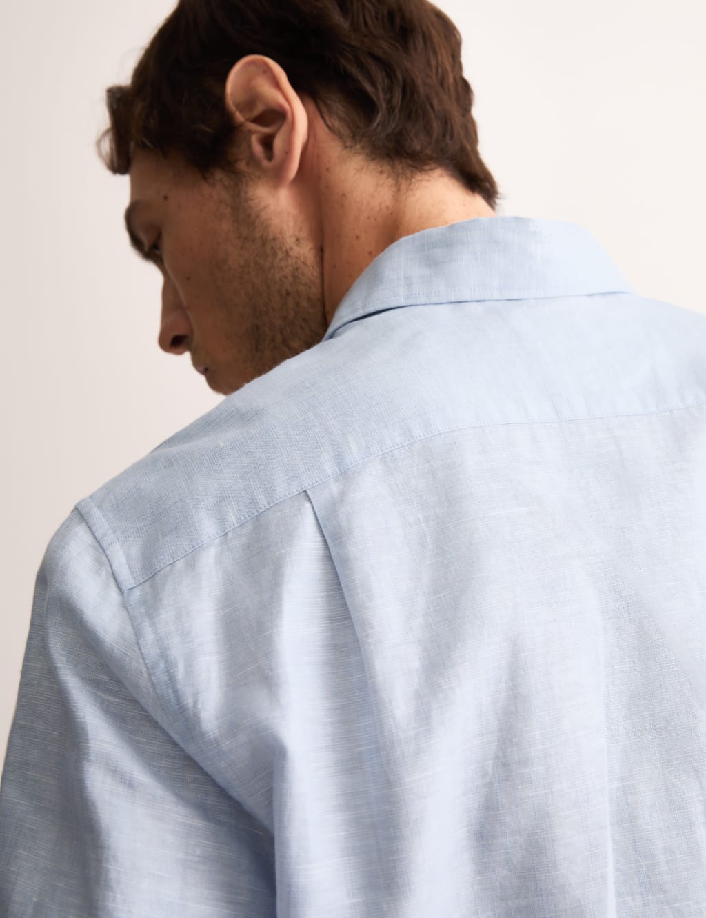 Regular Fit Luxury Linen Rich Shirt 5 of 7