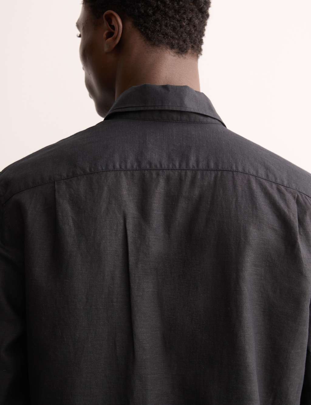 Regular Fit Luxury Linen Rich Shirt 8 of 8