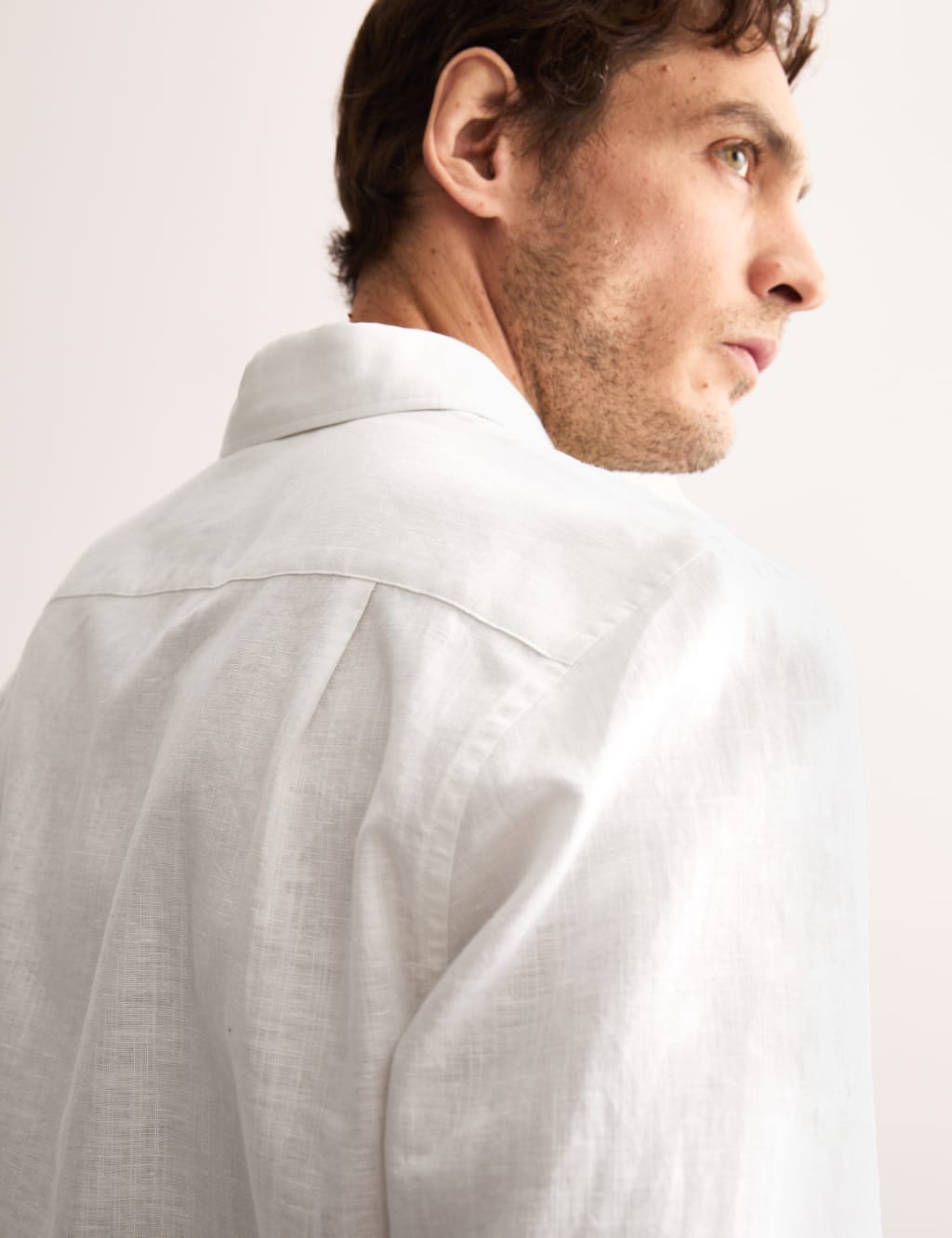 Regular Fit Luxury Linen Rich Shirt 5 of 7