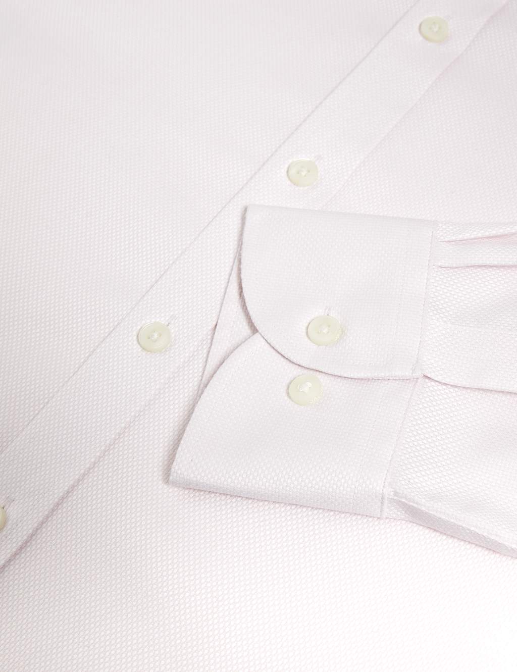 Tailored Fit Luxury Cotton Textured Shirt 3 of 8