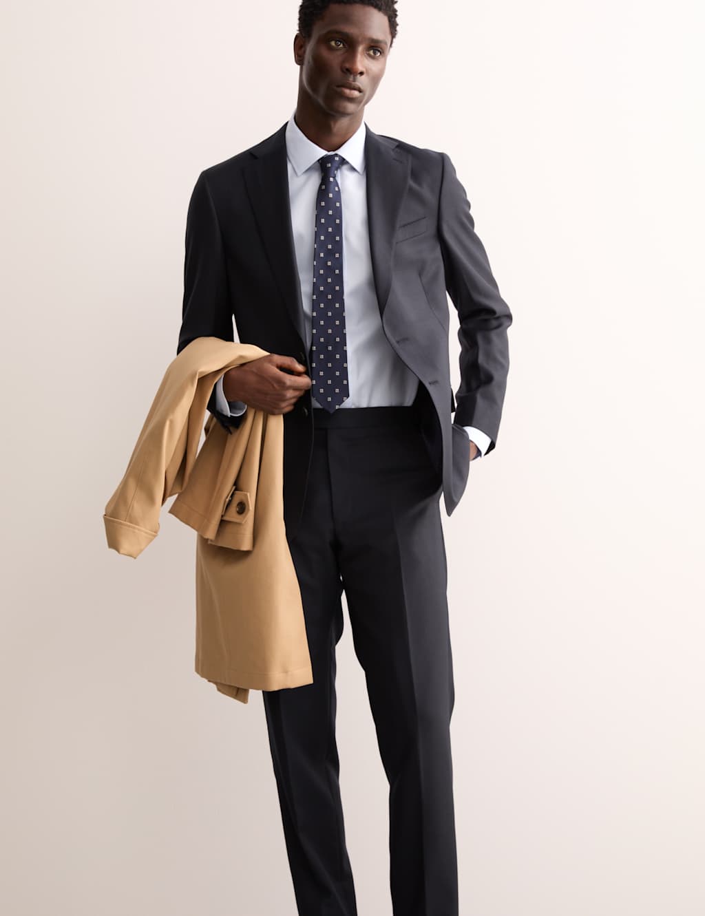 Tailored Fit Luxury Cotton Textured Shirt 4 of 8
