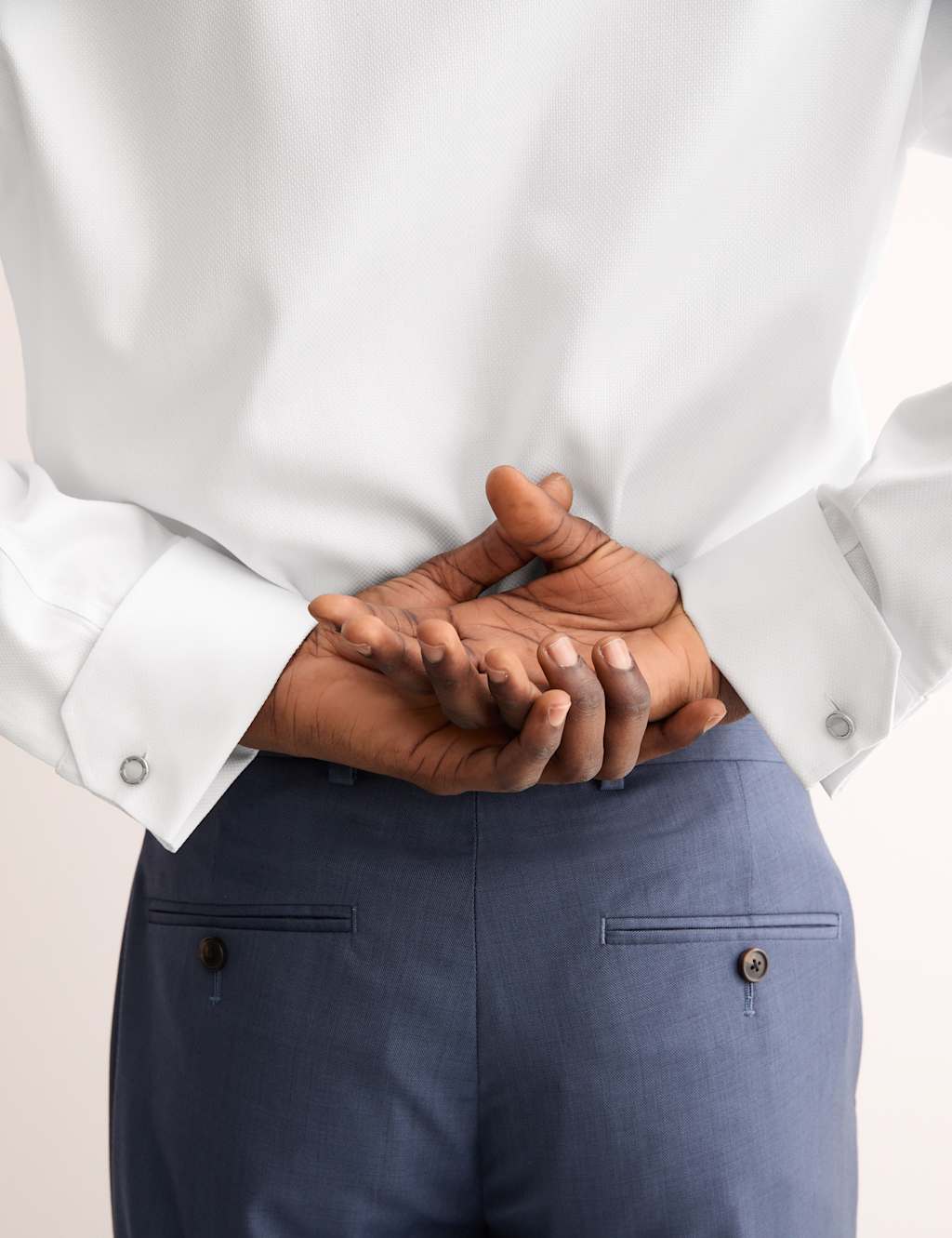 Tailored Fit Luxury Cotton Textured Shirt 5 of 8