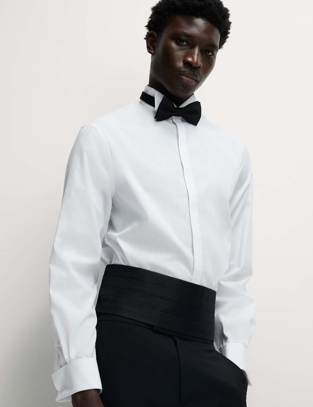 Regular Fit Cotton Blend Dress Shirt 4 of 6