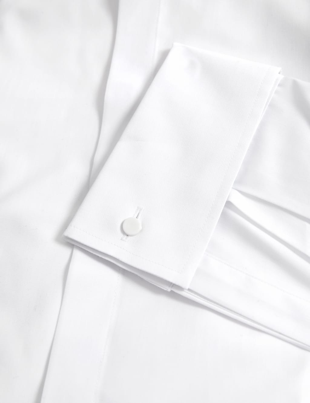 Slim Fit Cotton Blend Dress Shirt 3 of 5