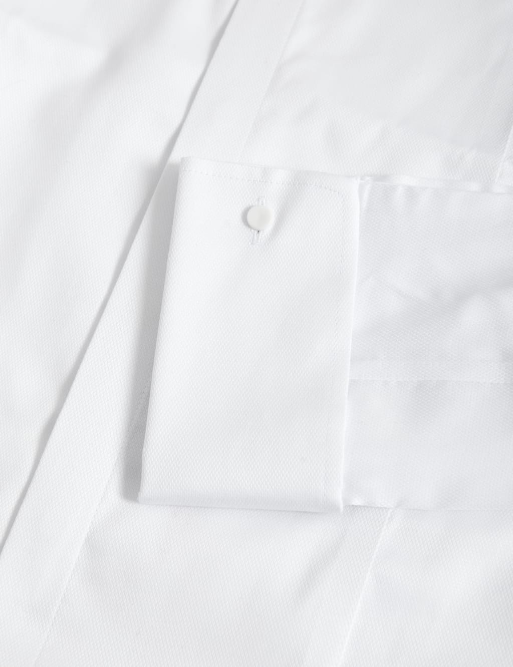 Regular Fit Cotton Dress Shirt with Bow Tie 3 of 6