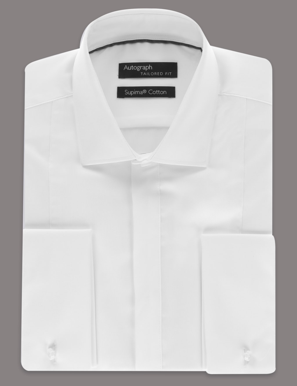 Pure Cotton Tailored Fit Dinner Shirt 2 of 4