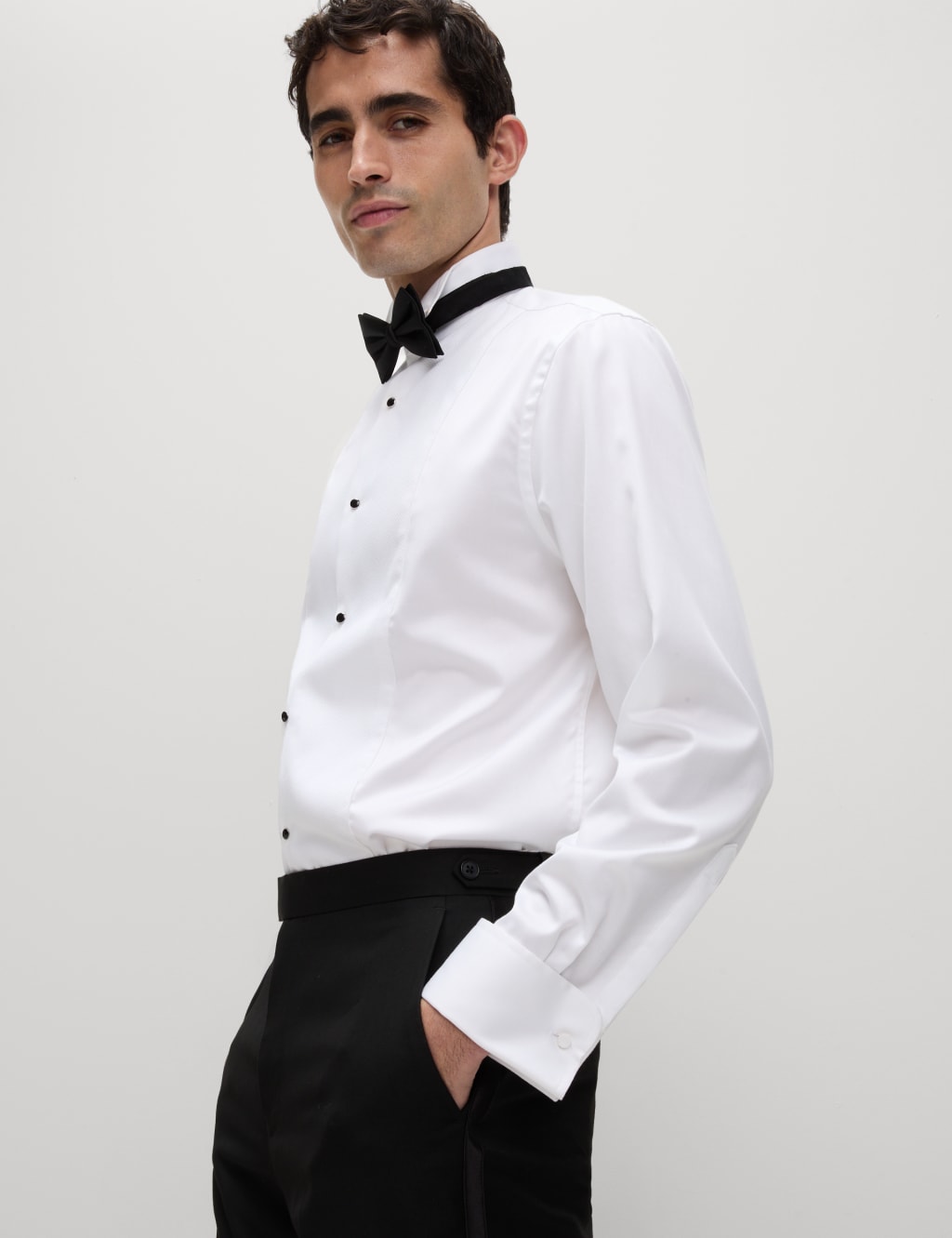 Regular Fit Luxury Cotton Double Cuff Dress Shirt 4 of 6