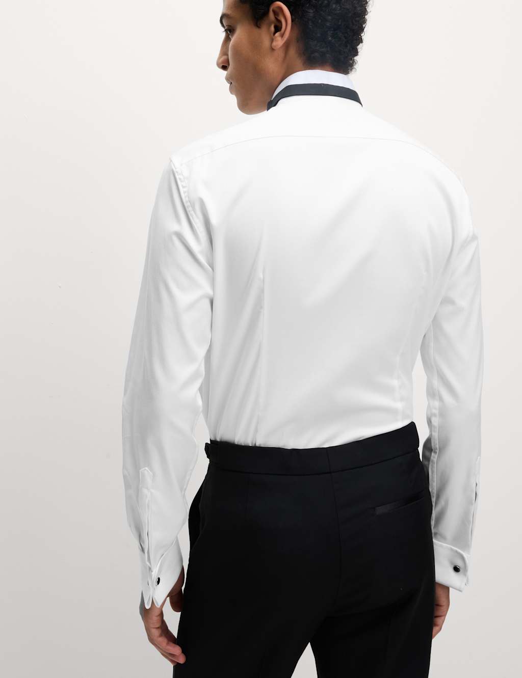 Slim Fit Luxury Cotton Double Cuff Dress Shirt 7 of 8