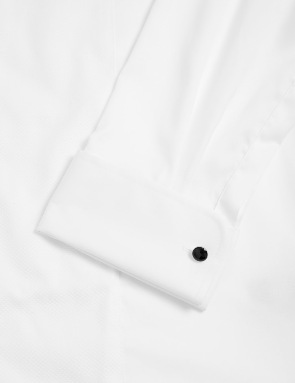 Tailored Fit Luxury Cotton Double Cuff Dress Shirt 2 of 3