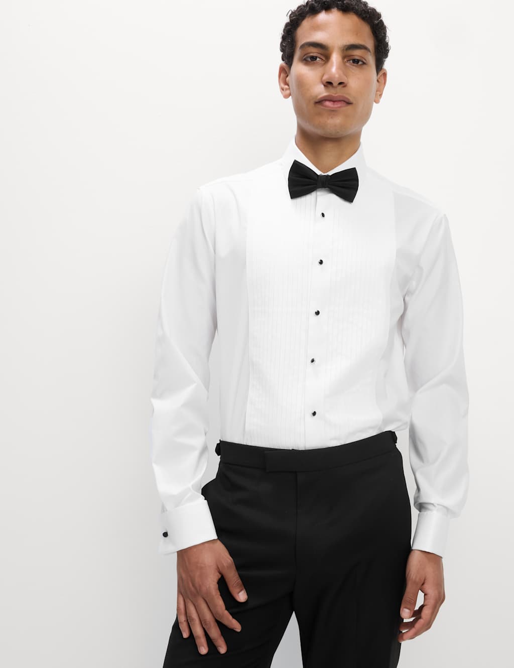 Slim Fit Luxury Cotton Double Cuff Dress Shirt 6 of 7
