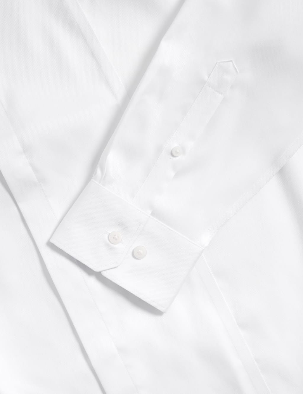 Slim Fit Cotton Dress Shirt with Bow Tie 3 of 6