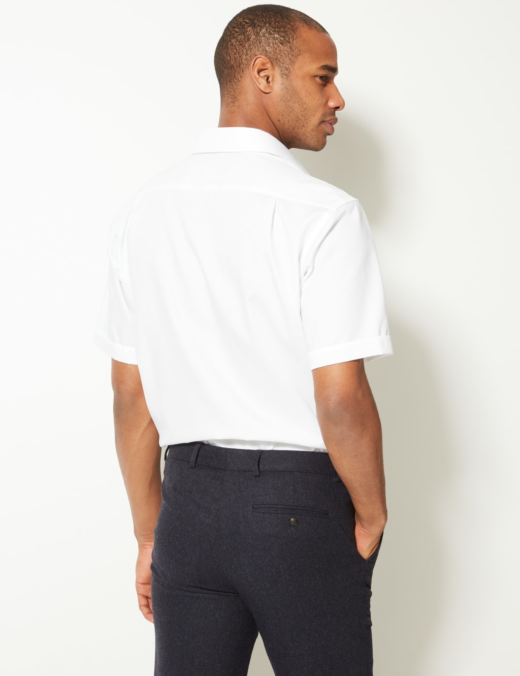 Regular Fit Pure Cotton Non-Iron Shirt 4 of 4