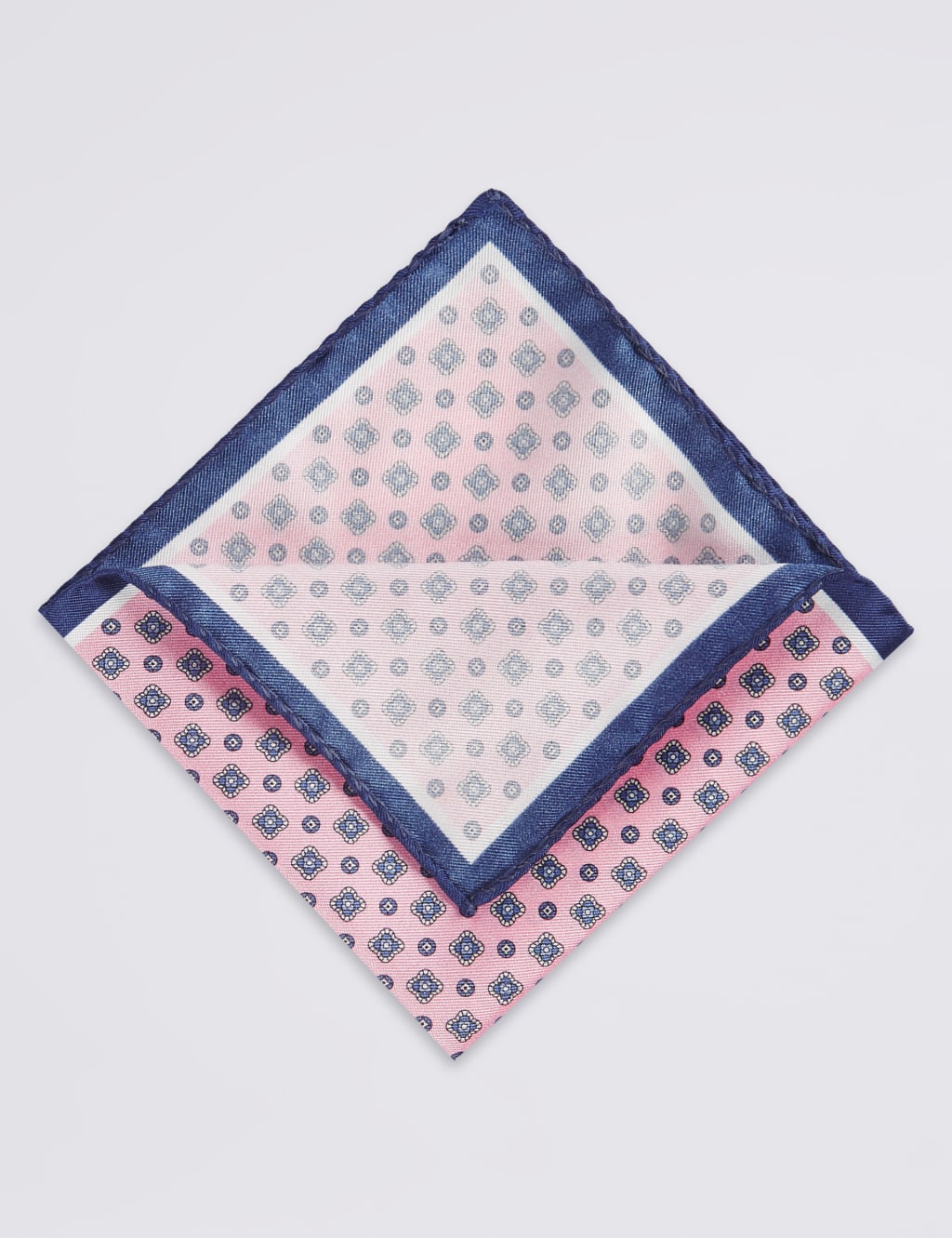 Pure Silk Printed Pocket Square 1 of 1