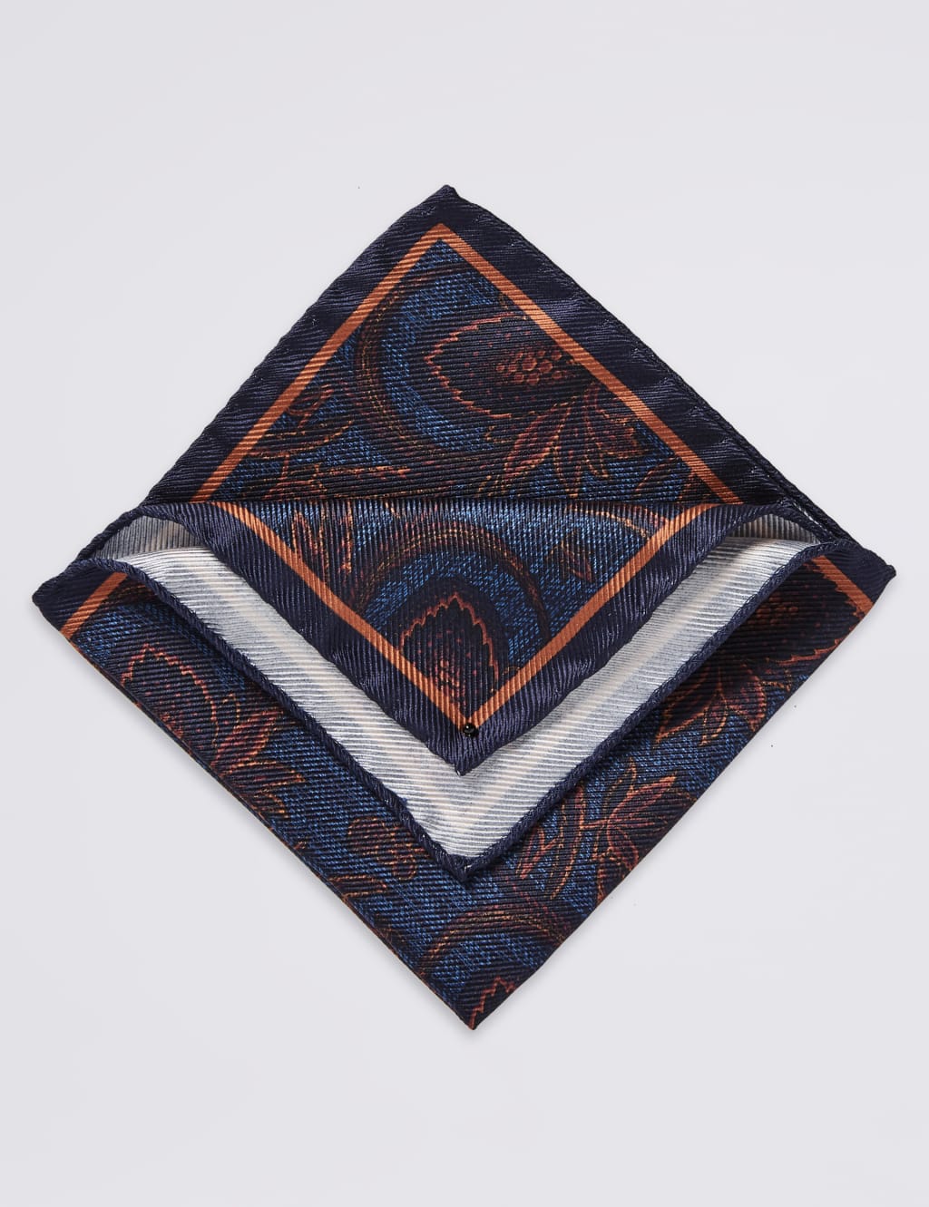 Pure Silk Printed Pocket Square 1 of 1